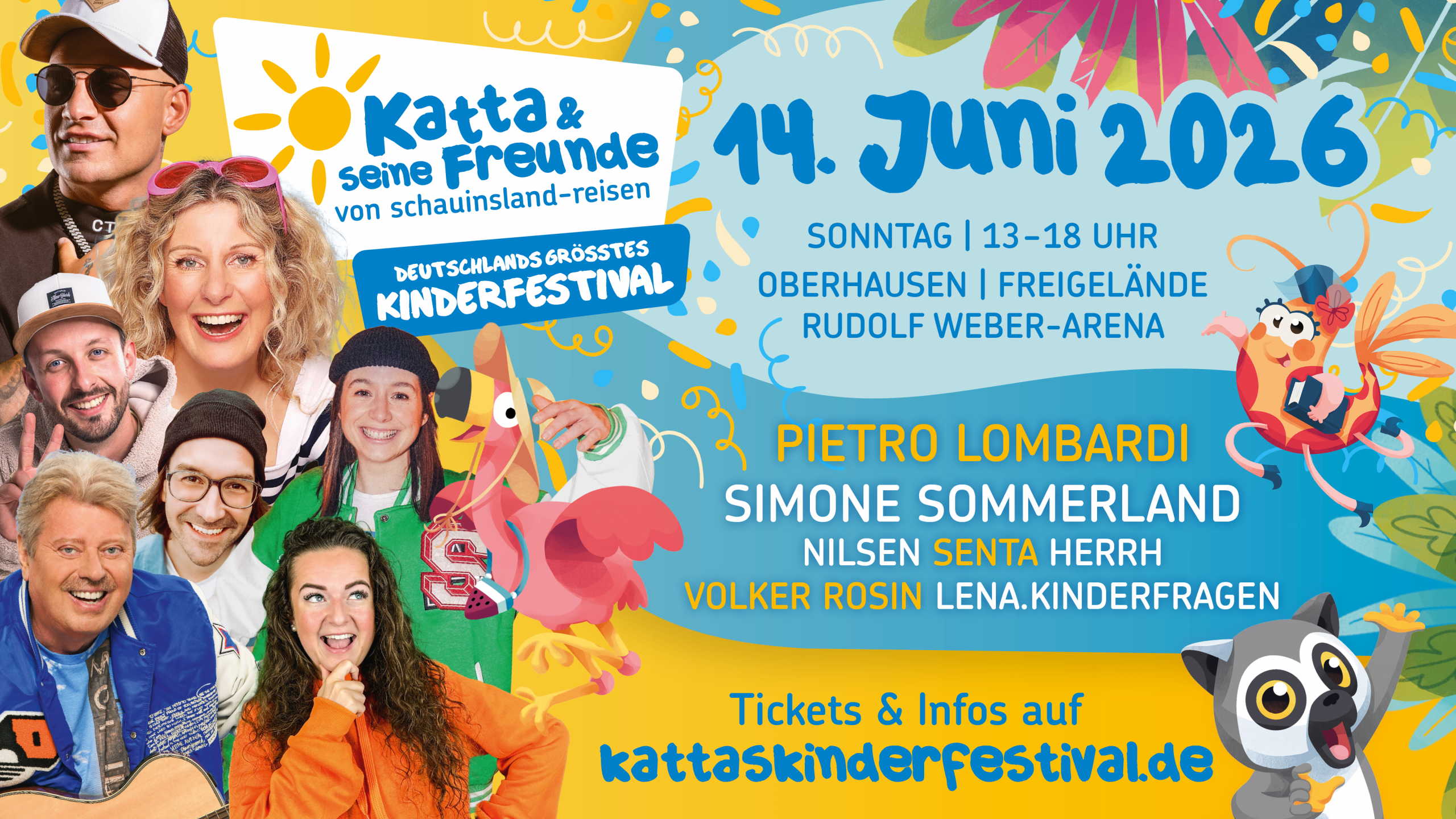 Deutschlands größtes  Kinderfestival kehrt 2026 nach  Oberhausen zurück